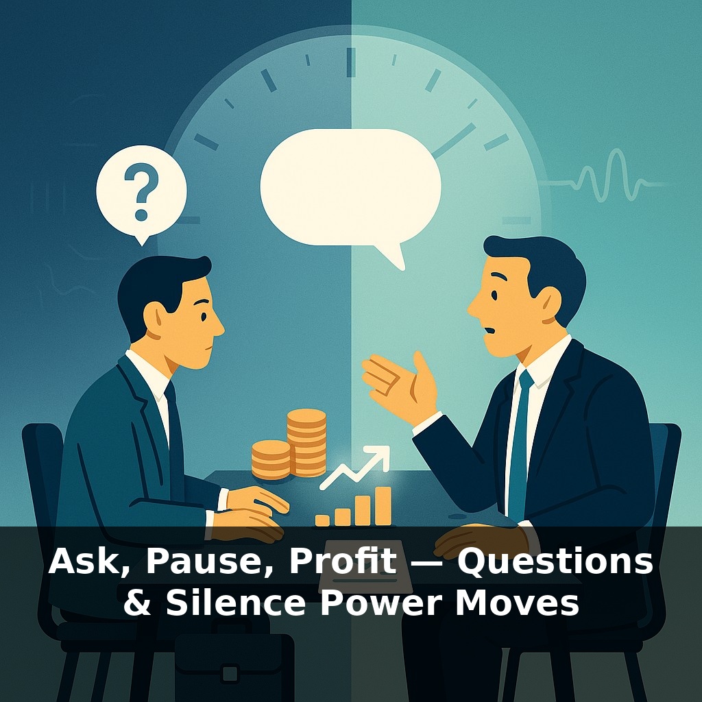 Ask, Pause, Profit — Questions & Silence Power Moves