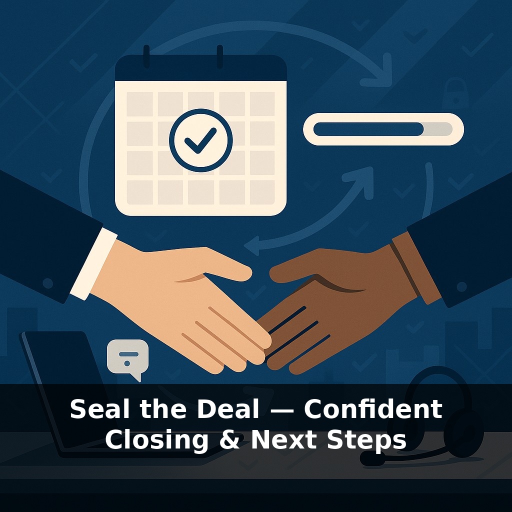 Seal the Deal — Confident Closing & Next Steps