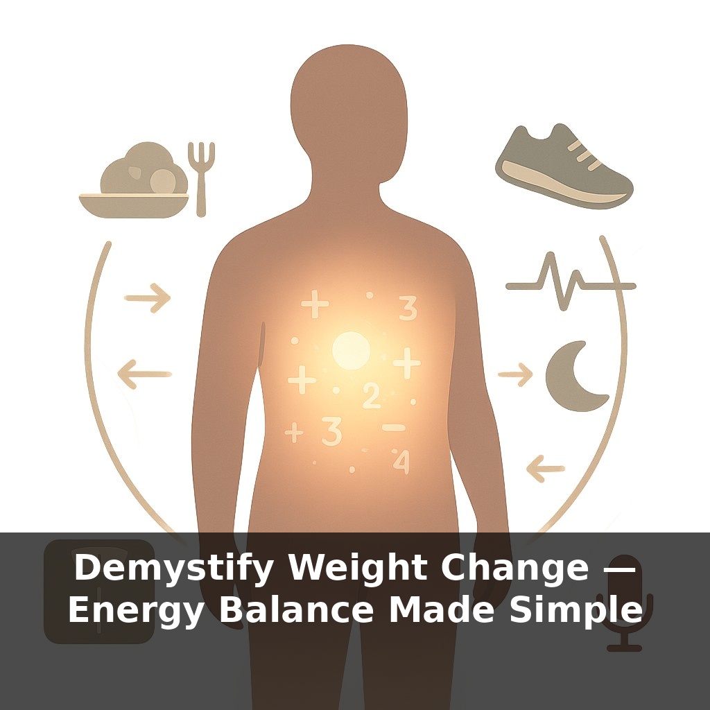 Demystify Weight Change — Energy Balance Made Simple