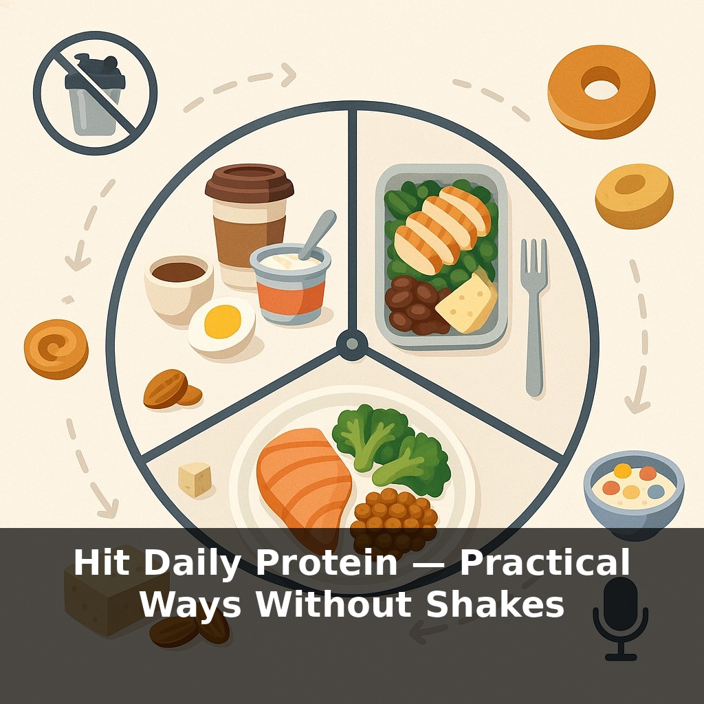 Hit Daily Protein — Practical Ways Without Shakes