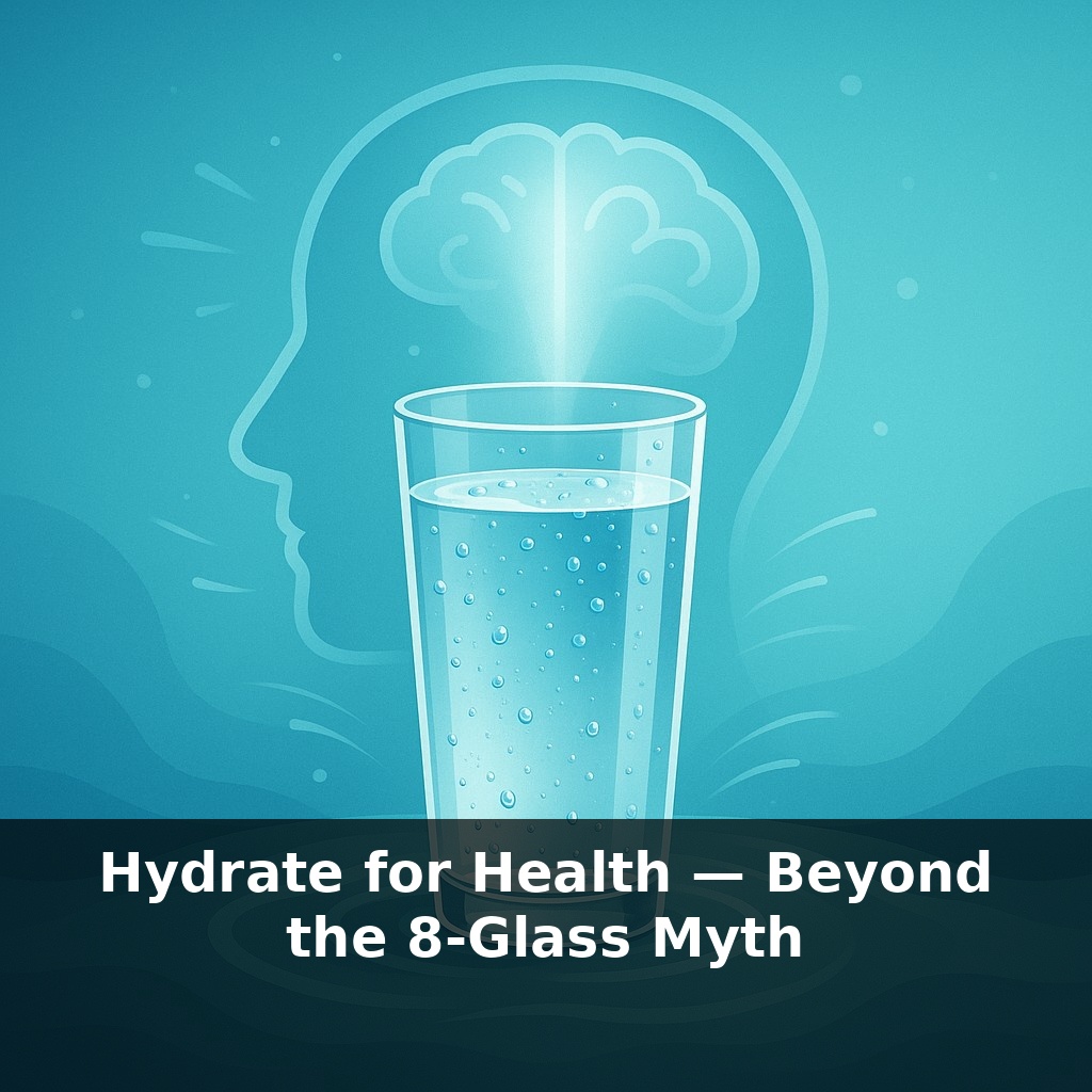 Hydrate for Health — Beyond the 8-Glass Myth
