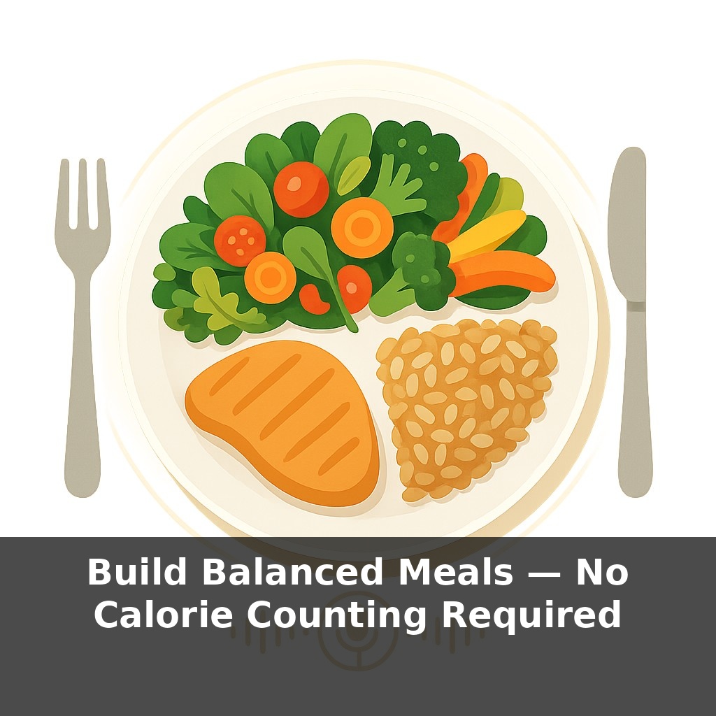 Build Balanced Meals — No Calorie Counting Required