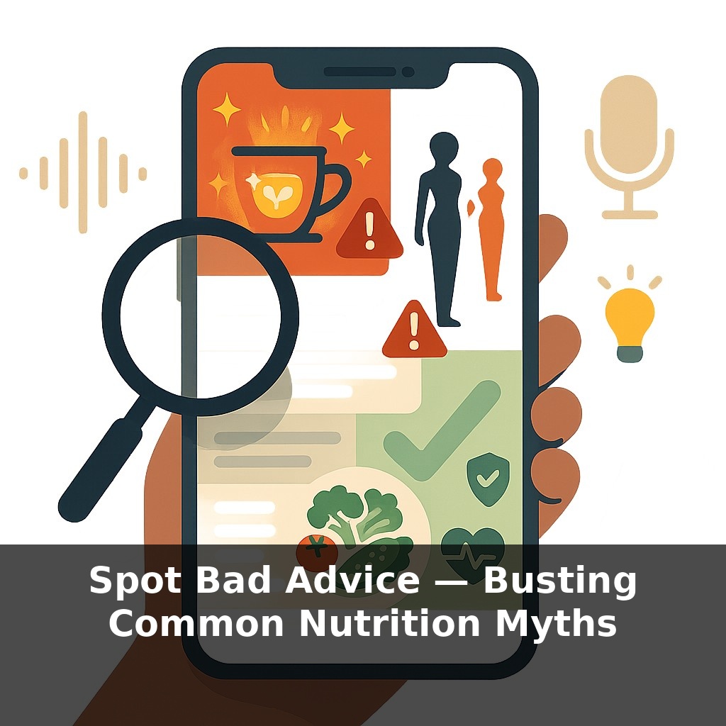 Spot Bad Advice — Busting Common Nutrition Myths