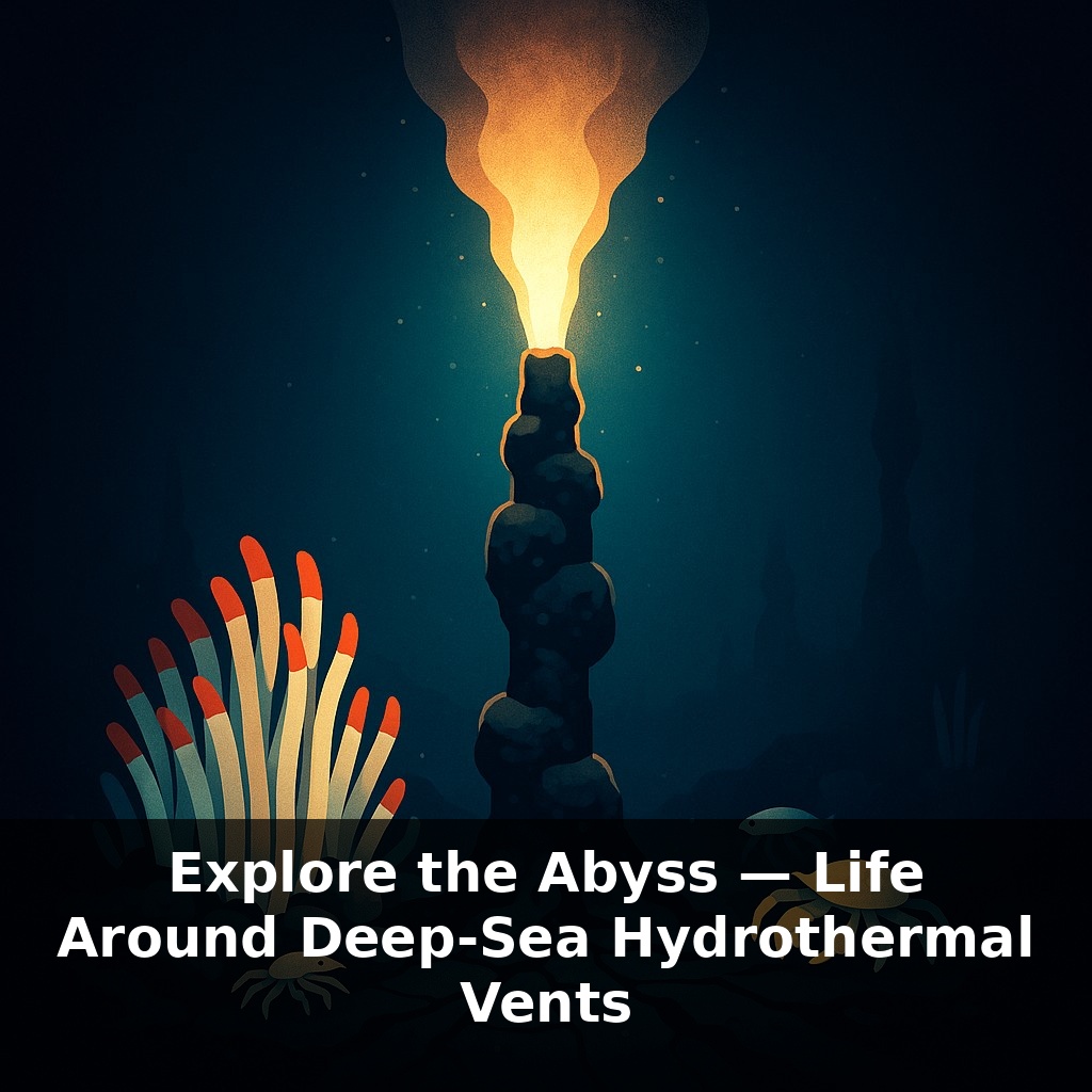 Explore the Abyss — Life Around Deep-Sea Hydrothermal Vents