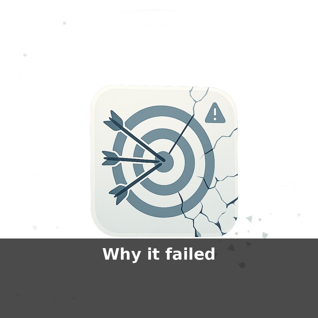 Why it failed