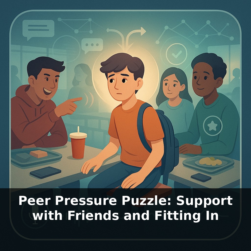 Peer Pressure Puzzle: Support with Friends and Fitting In
