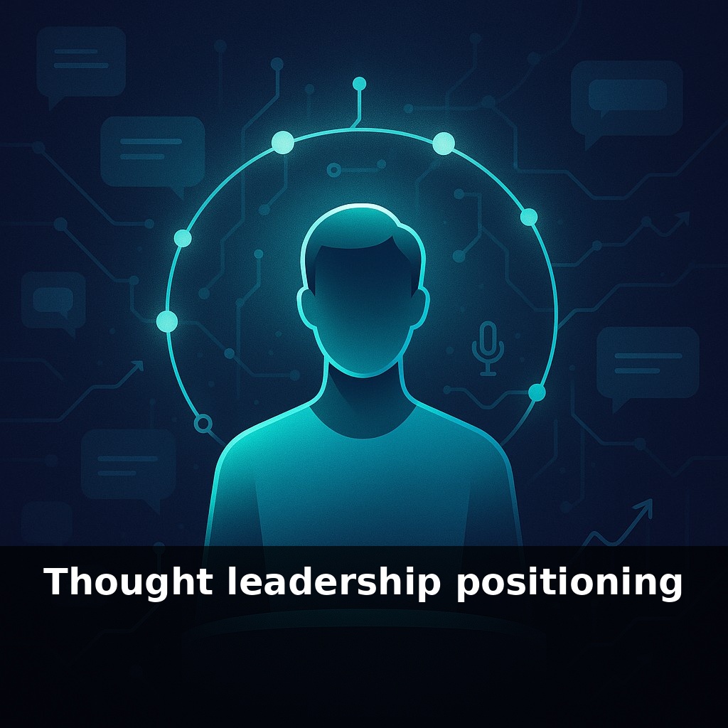 Thought leadership positioning