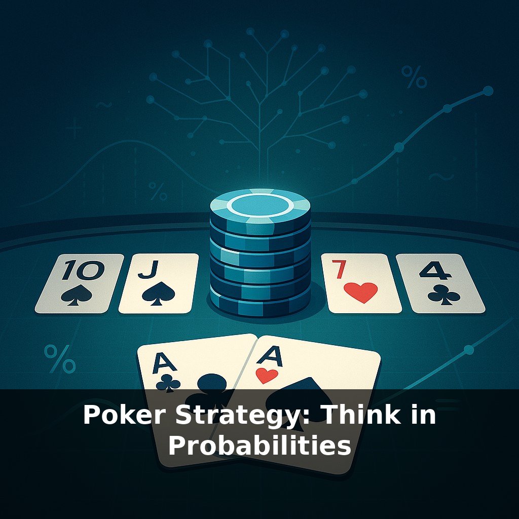 Poker Strategy: Think in Probabilities