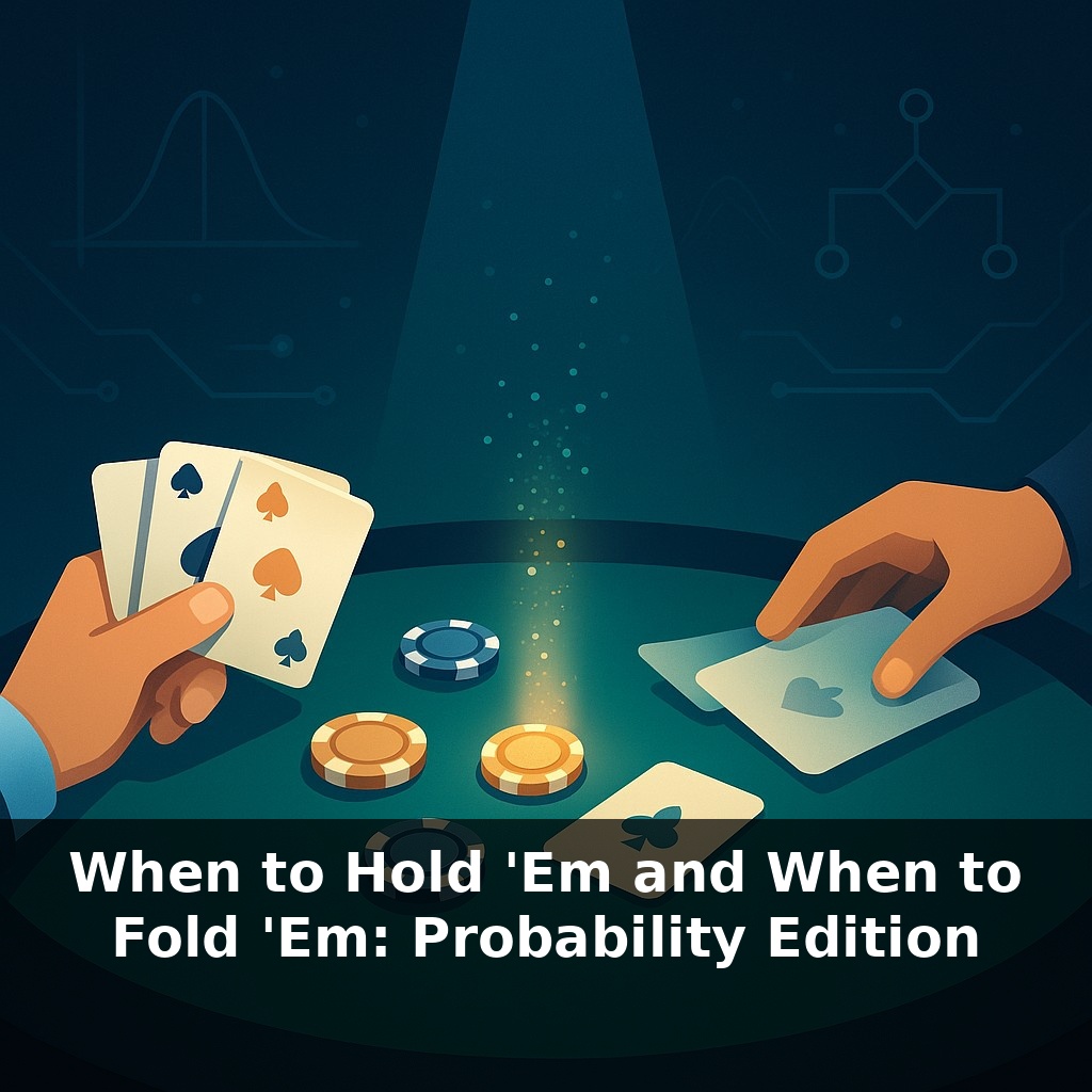 When to Hold 'Em and When to Fold 'Em: Probability Edition