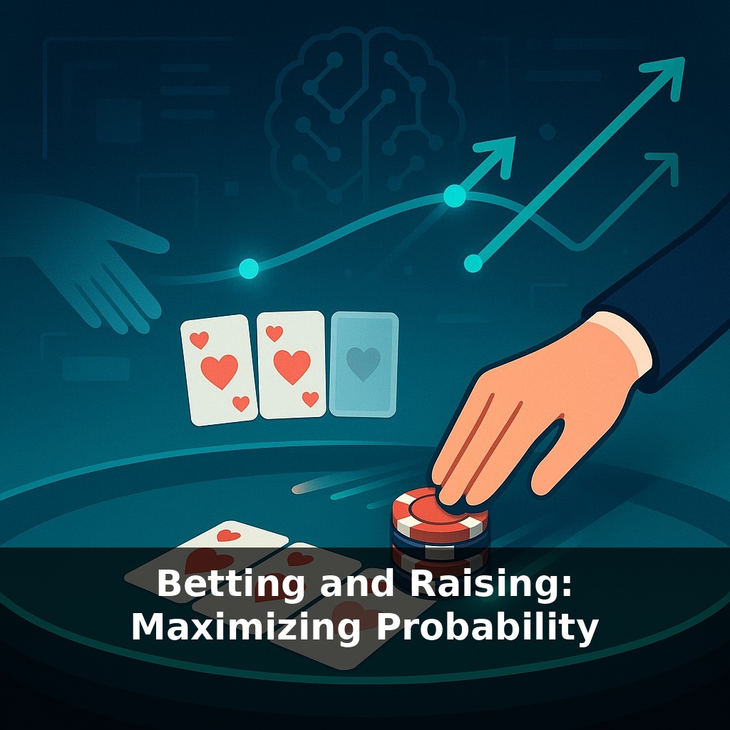Betting and Raising: Maximizing Probability