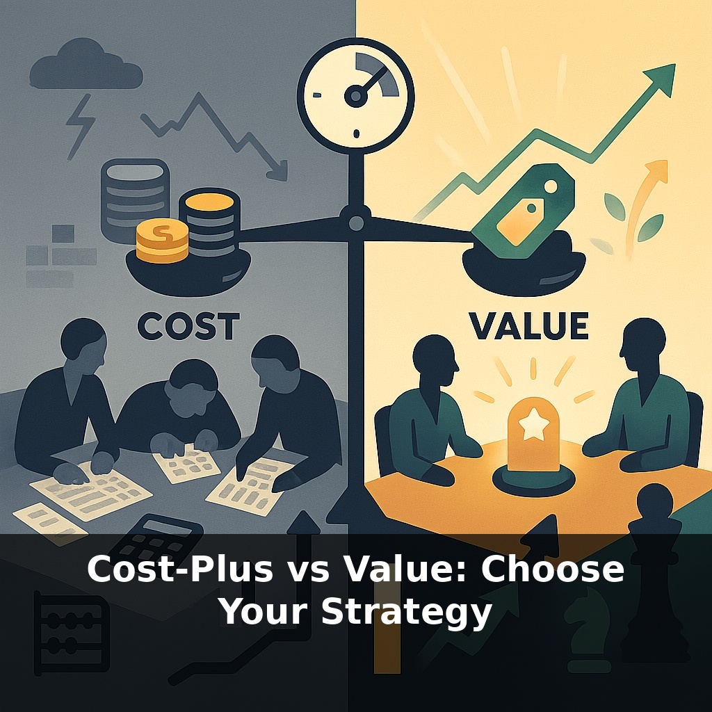 Cost-Plus vs Value: Choose Your Strategy