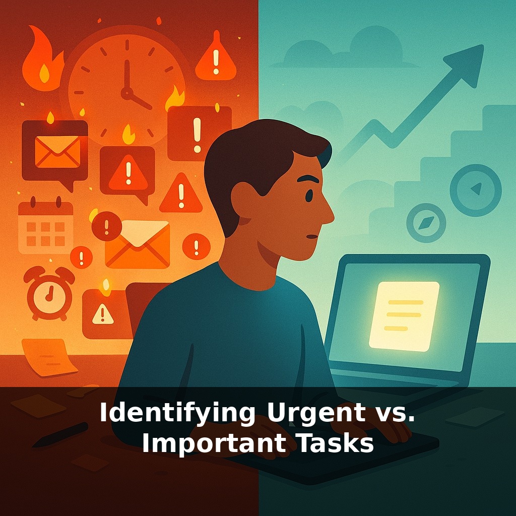 Identifying Urgent vs. Important Tasks