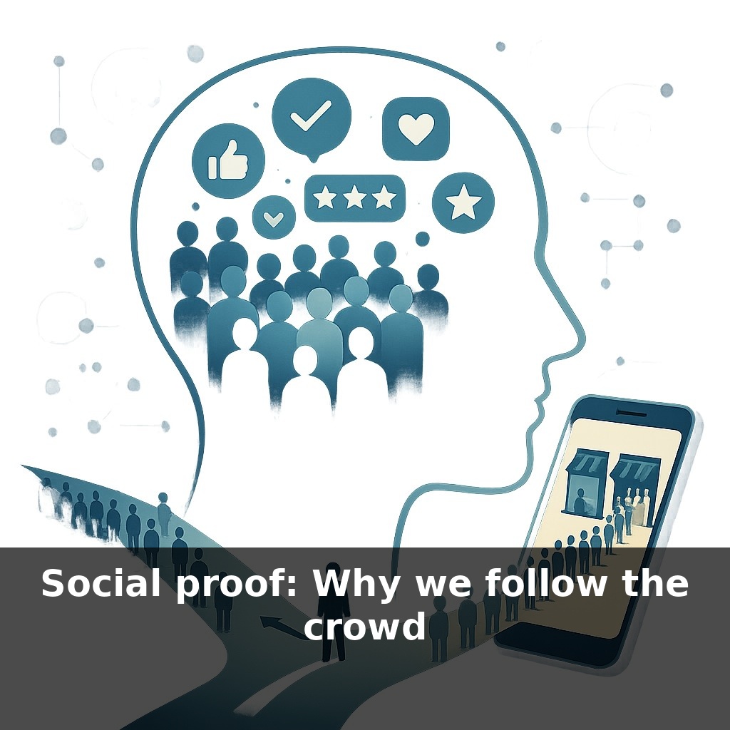 Social proof: Why we follow the crowd