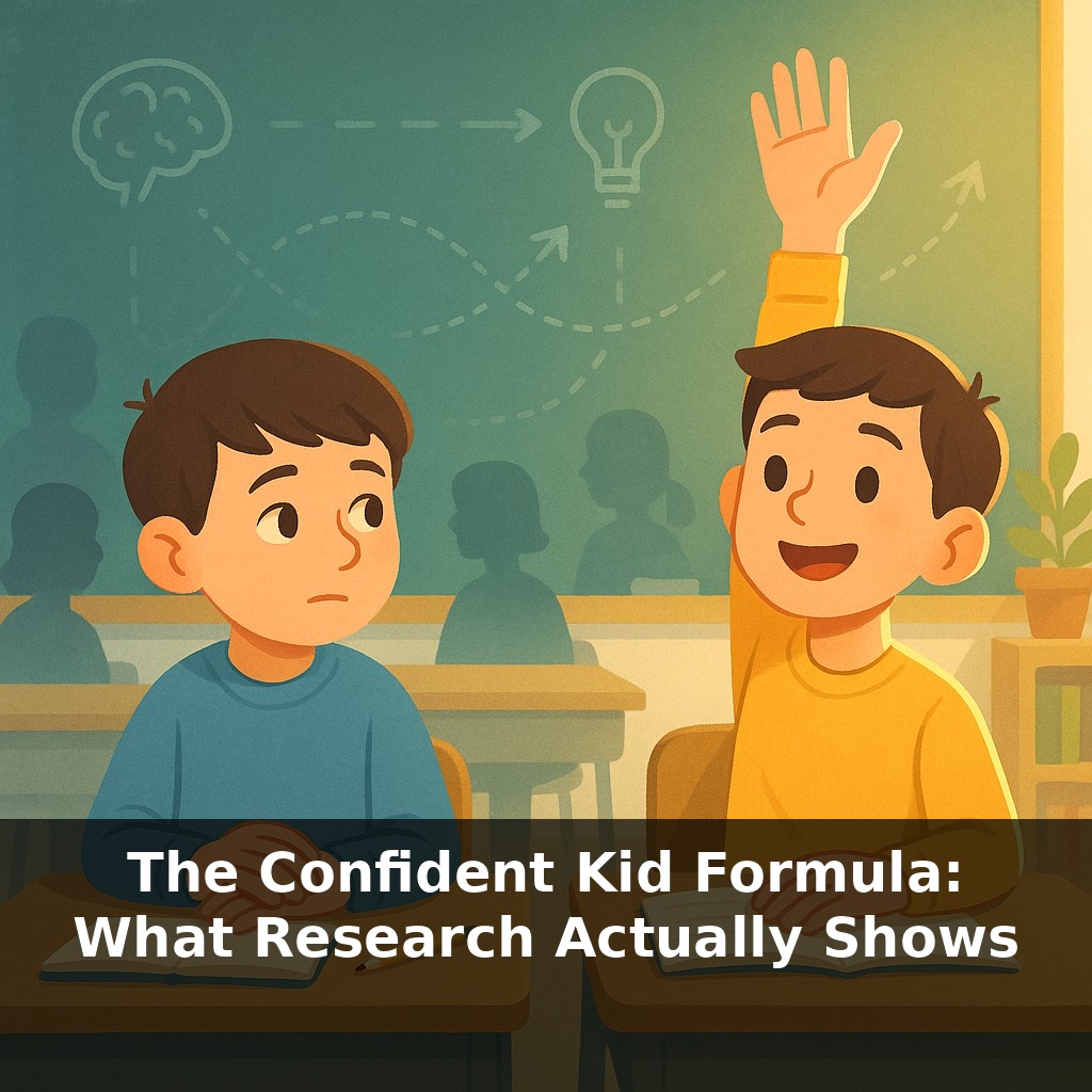 The Confident Kid Formula: What Research Actually Shows