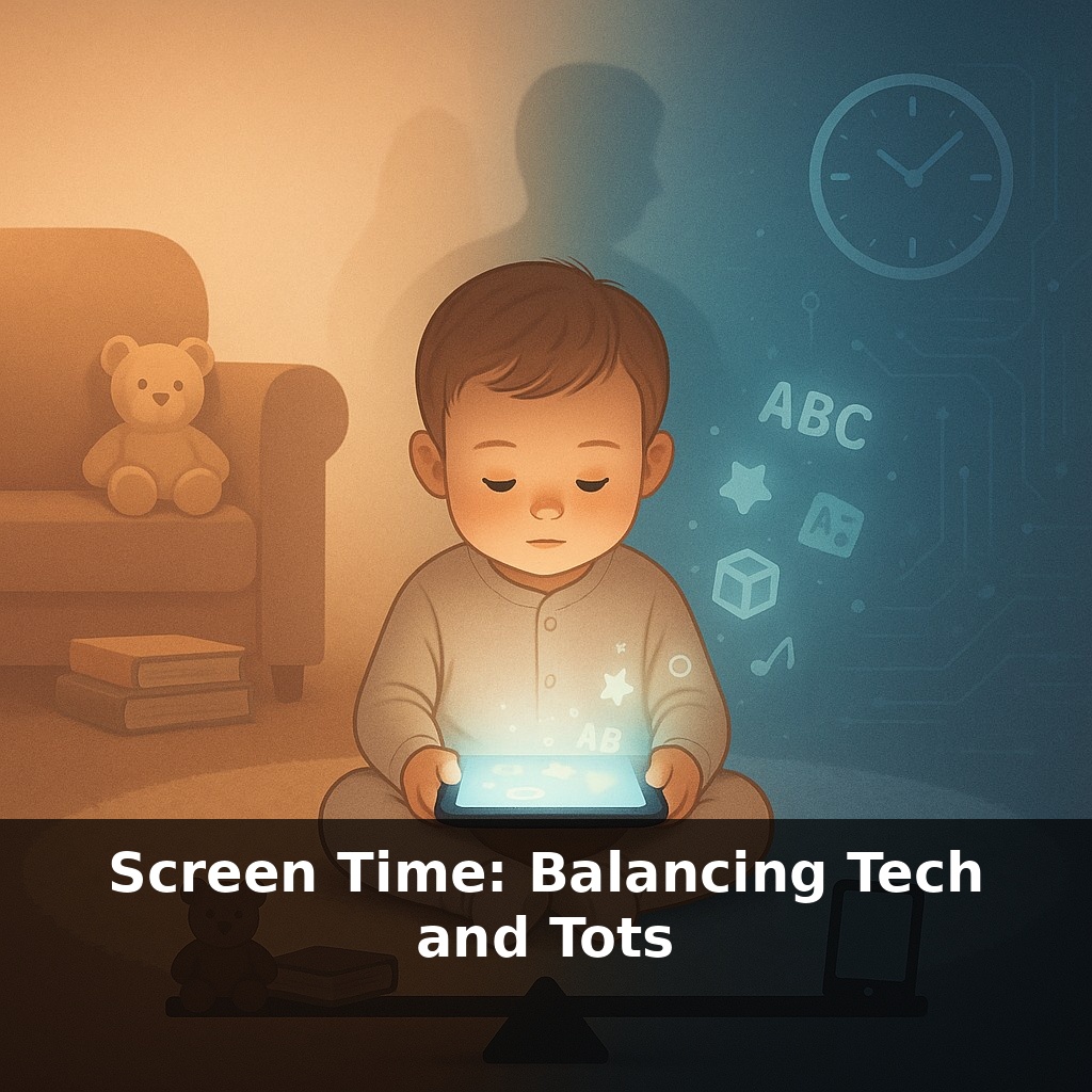Screen Time: Balancing Tech and Tots