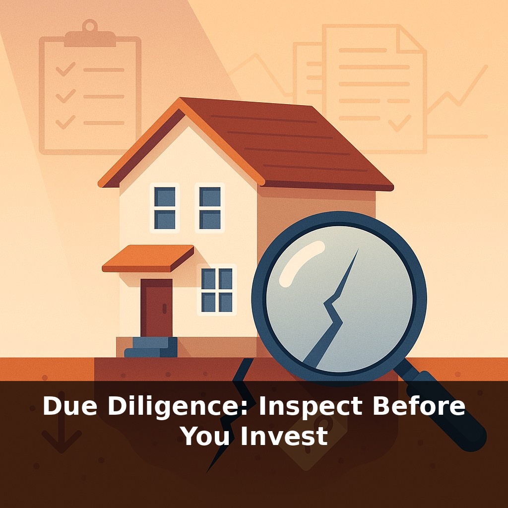 Due Diligence: Inspect Before You Invest