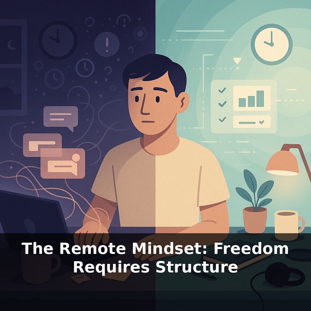 The Remote Mindset: Freedom Requires Structure