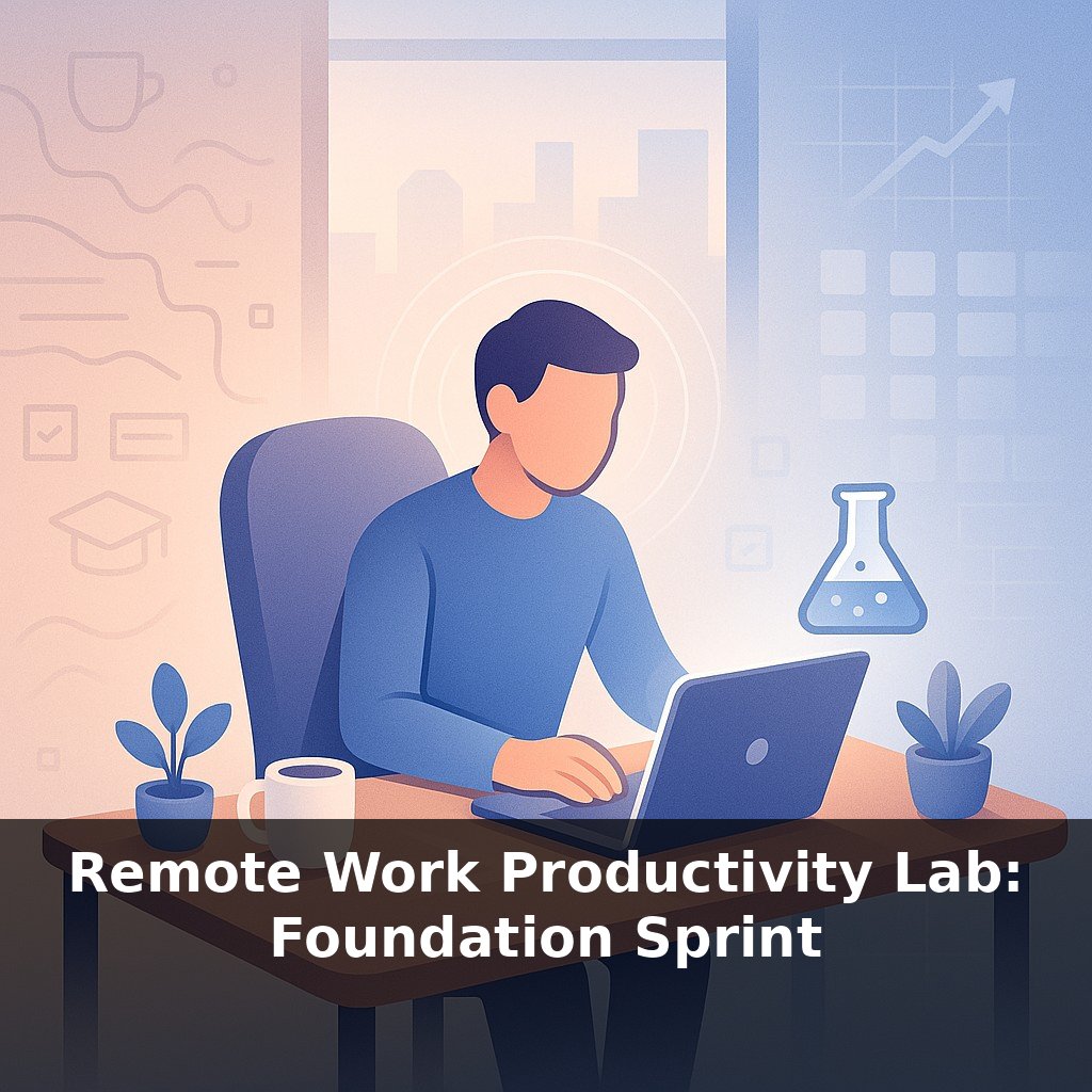 Remote Work Productivity Lab: Foundation Sprint