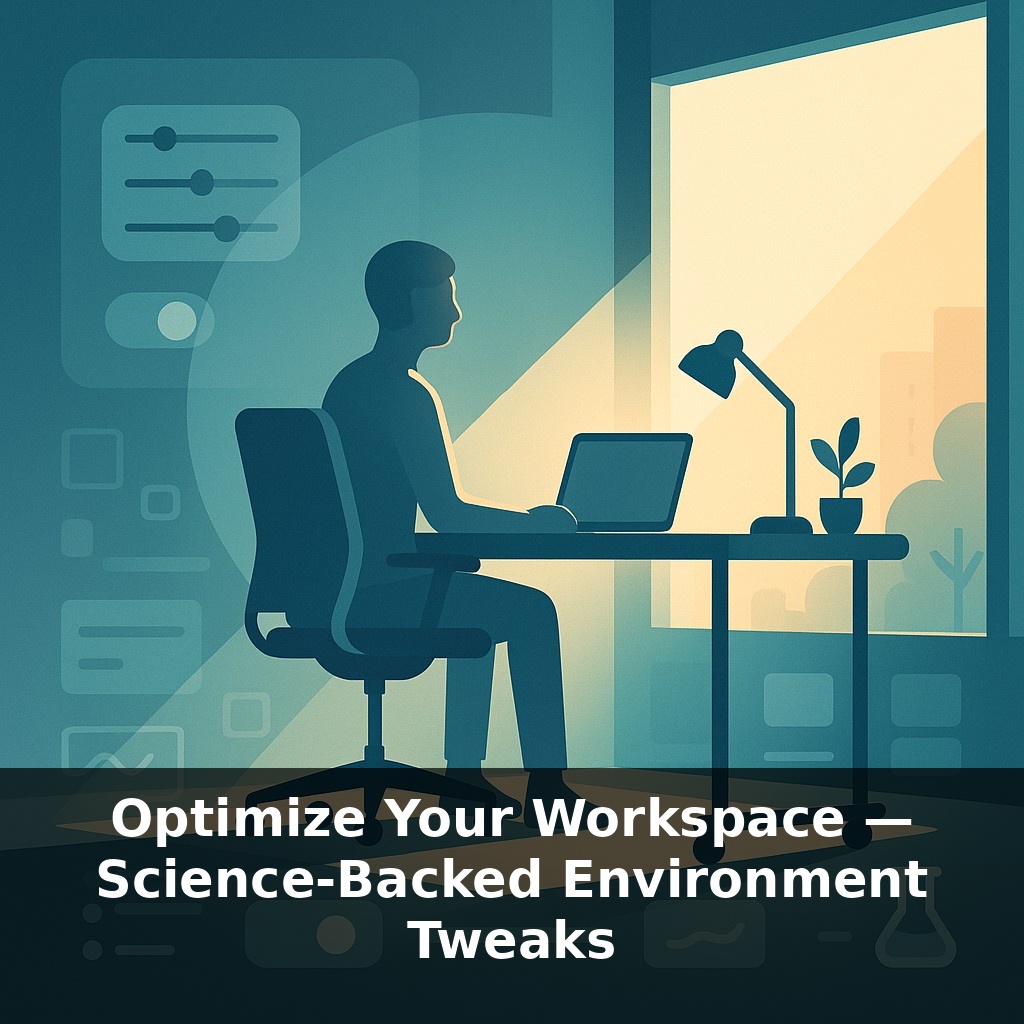 Optimize Your Workspace — Science-Backed Environment Tweaks