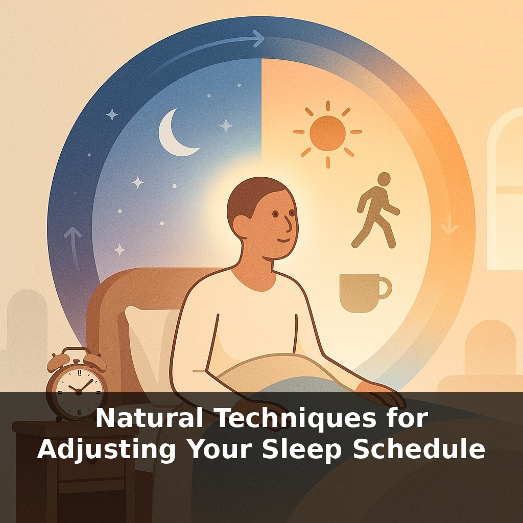 Natural Techniques for Adjusting Your Sleep Schedule