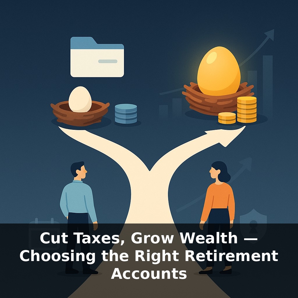 Cut Taxes, Grow Wealth — Choosing the Right Retirement Accounts