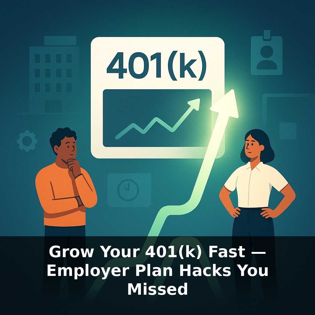 Grow Your 401(k) Fast — Employer Plan Hacks You Missed