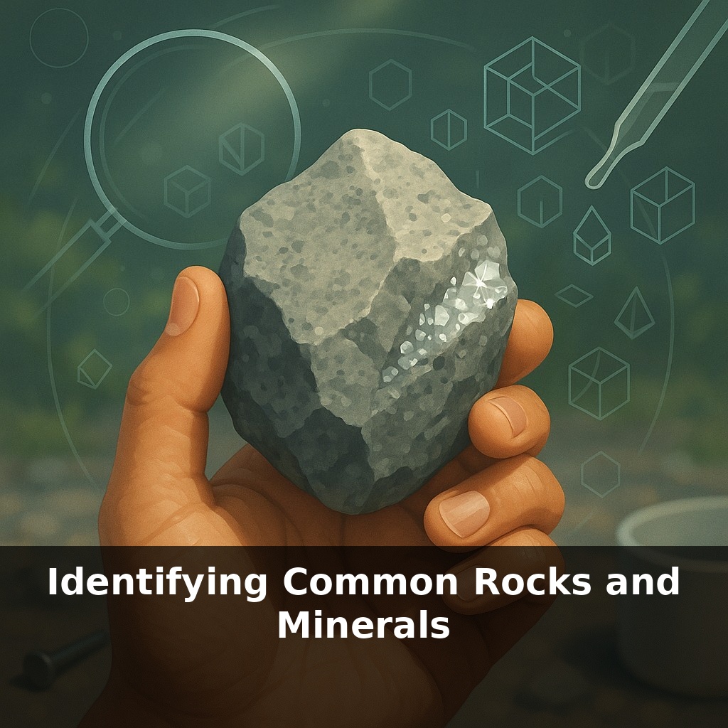 Identifying Common Rocks and Minerals