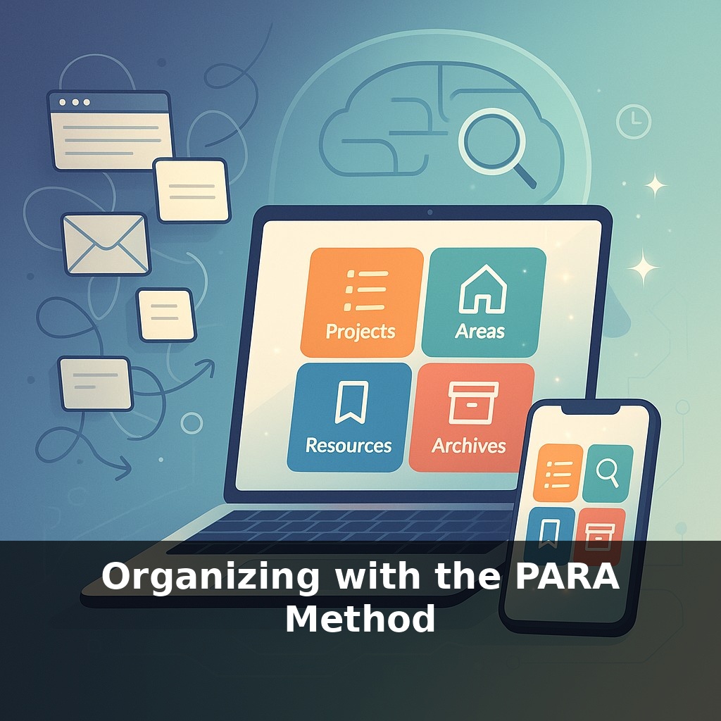 Organizing with the PARA Method