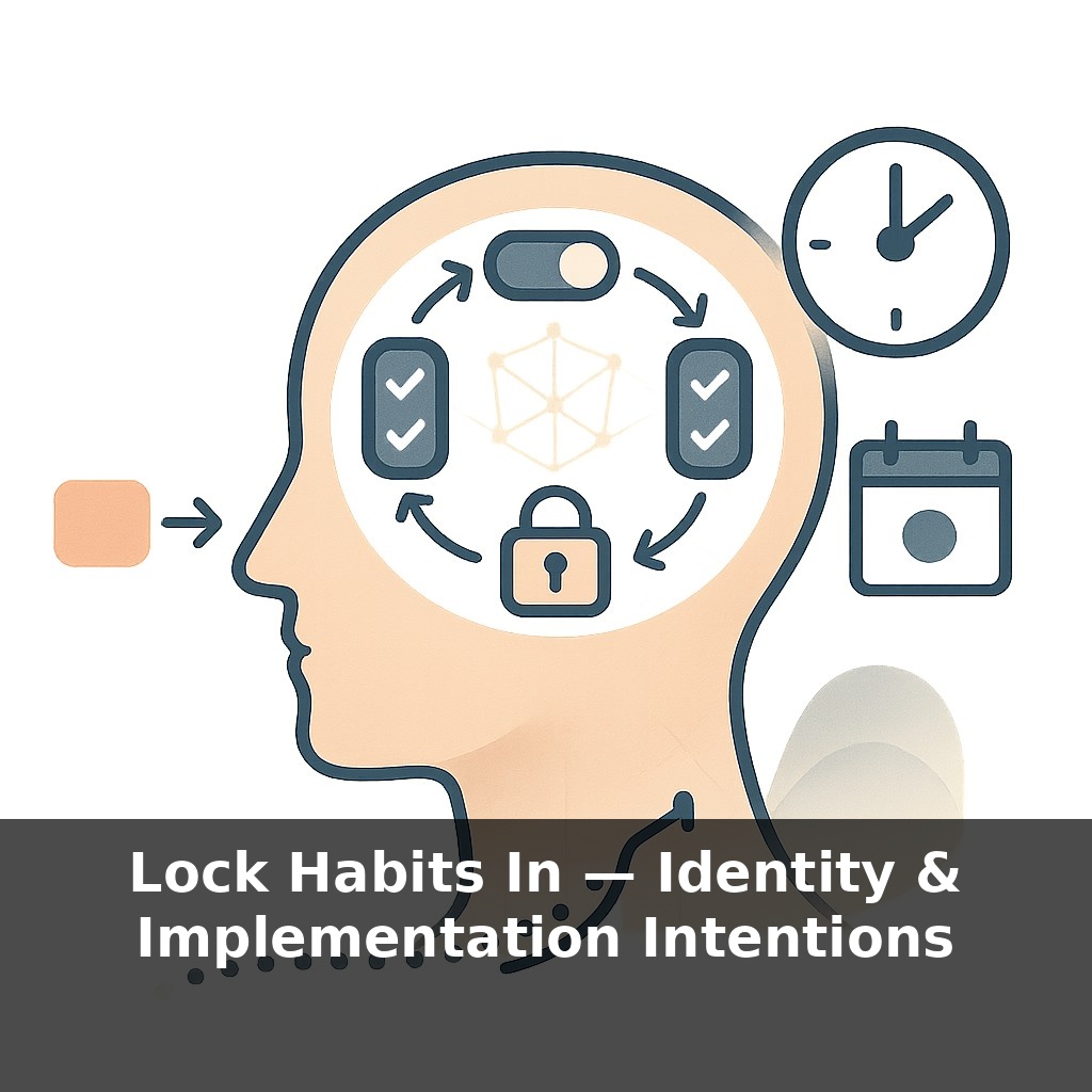 Lock Habits In — Identity & Implementation Intentions