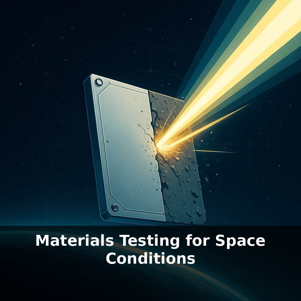 Materials Testing for Space Conditions