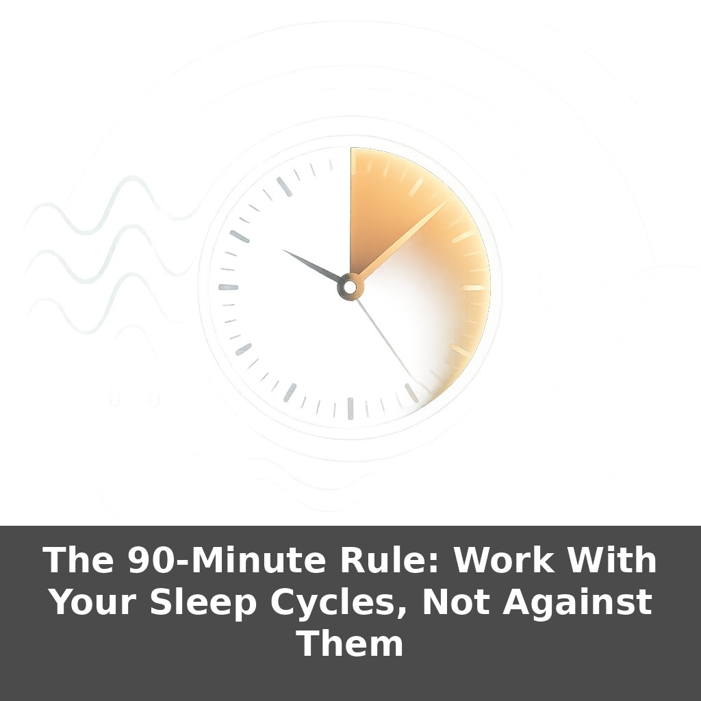 The 90-Minute Rule: Work With Your Sleep Cycles, Not Against Them