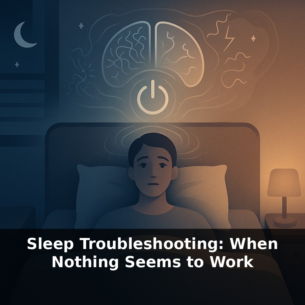 Sleep Troubleshooting: When Nothing Seems to Work