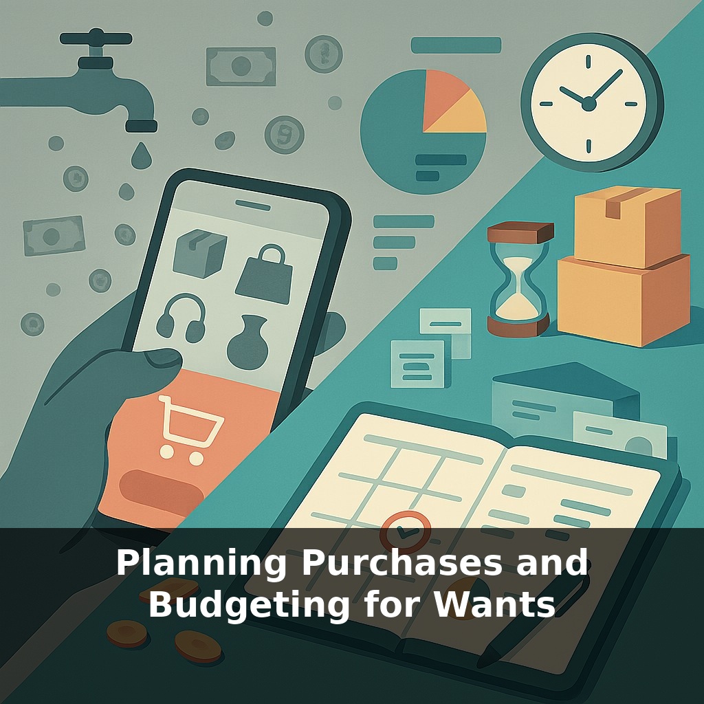 Planning Purchases and Budgeting for Wants
