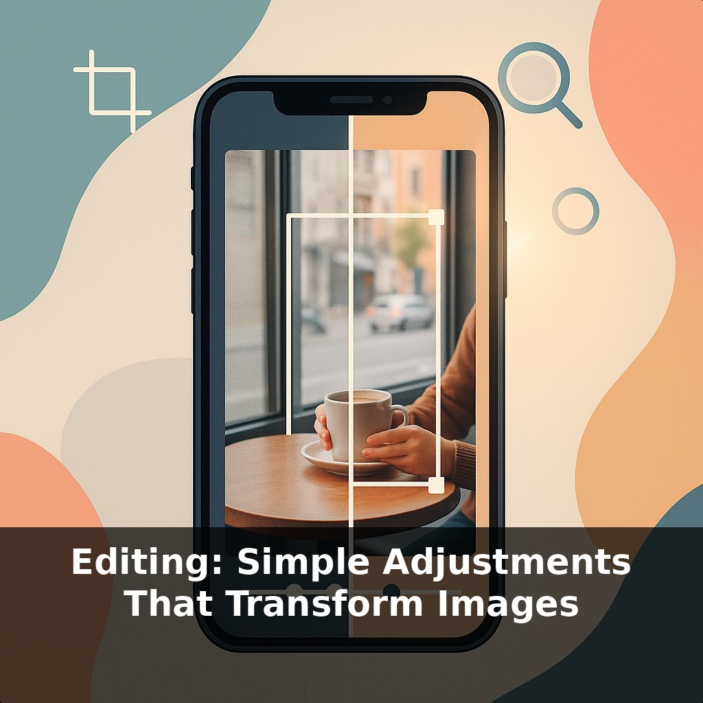 Editing: Simple Adjustments That Transform Images