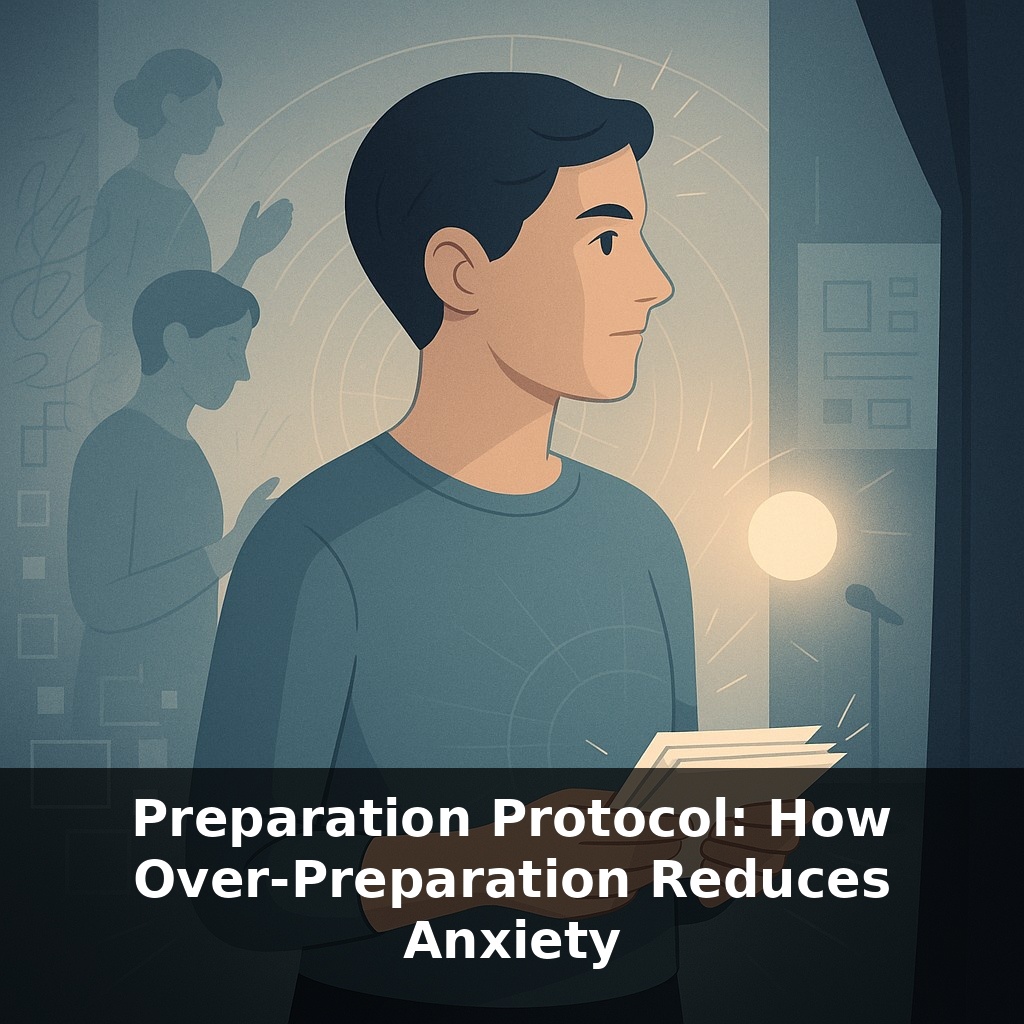 Preparation Protocol: How Over-Preparation Reduces Anxiety