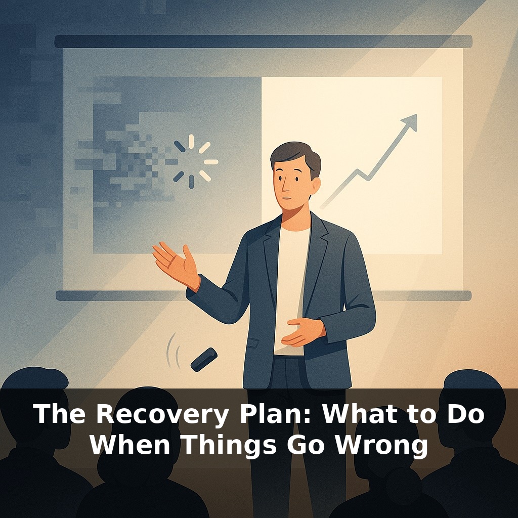The Recovery Plan: What to Do When Things Go Wrong