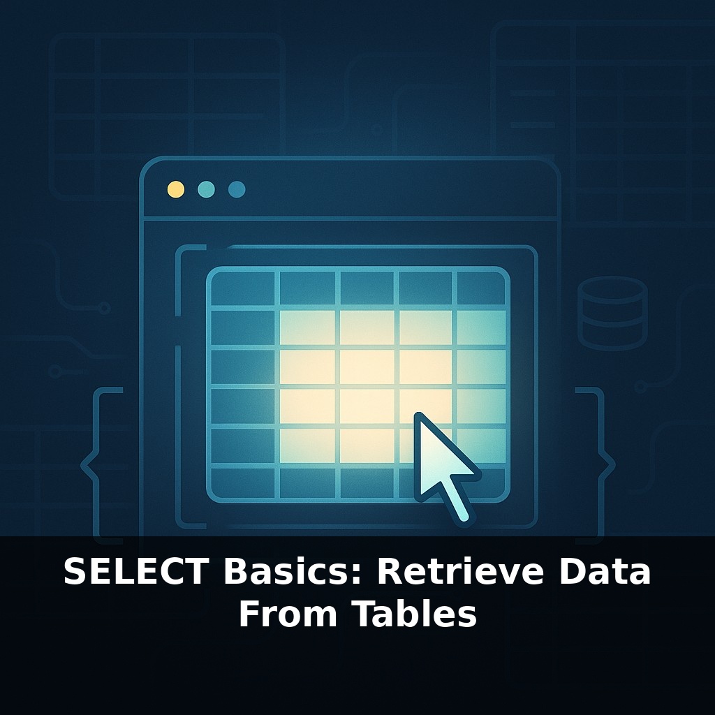 SELECT Basics: Retrieve Data From Tables