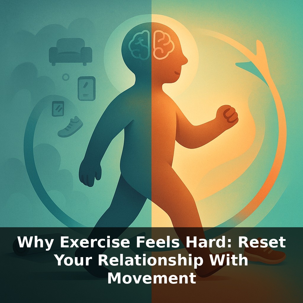 Why Exercise Feels Hard: Reset Your Relationship With Movement
