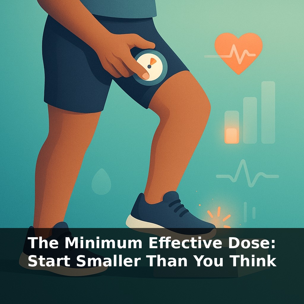 The Minimum Effective Dose: Start Smaller Than You Think