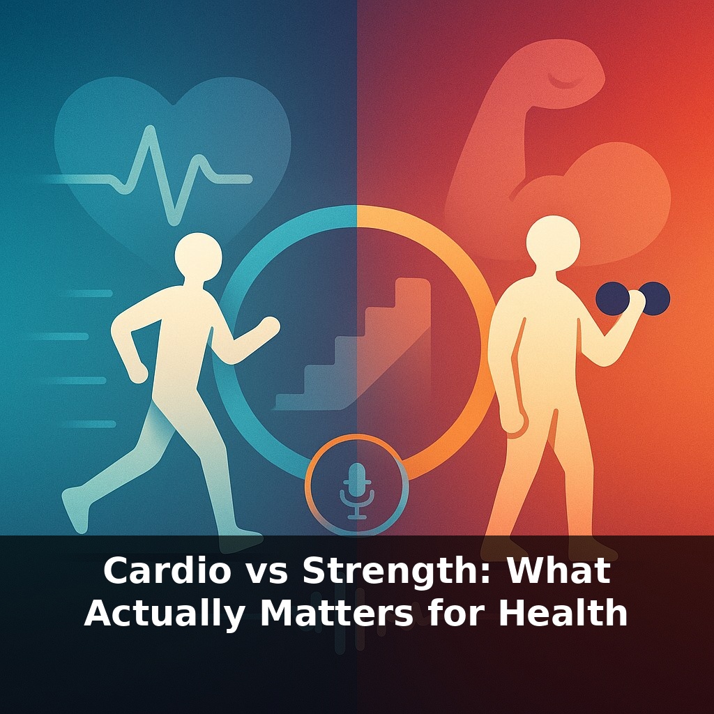 Cardio vs Strength: What Actually Matters for Health