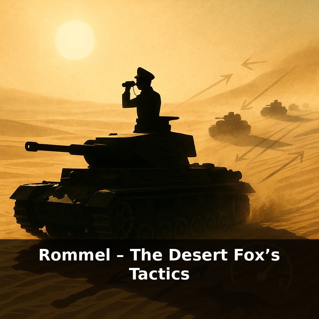 Rommel – The Desert Fox’s Tactics