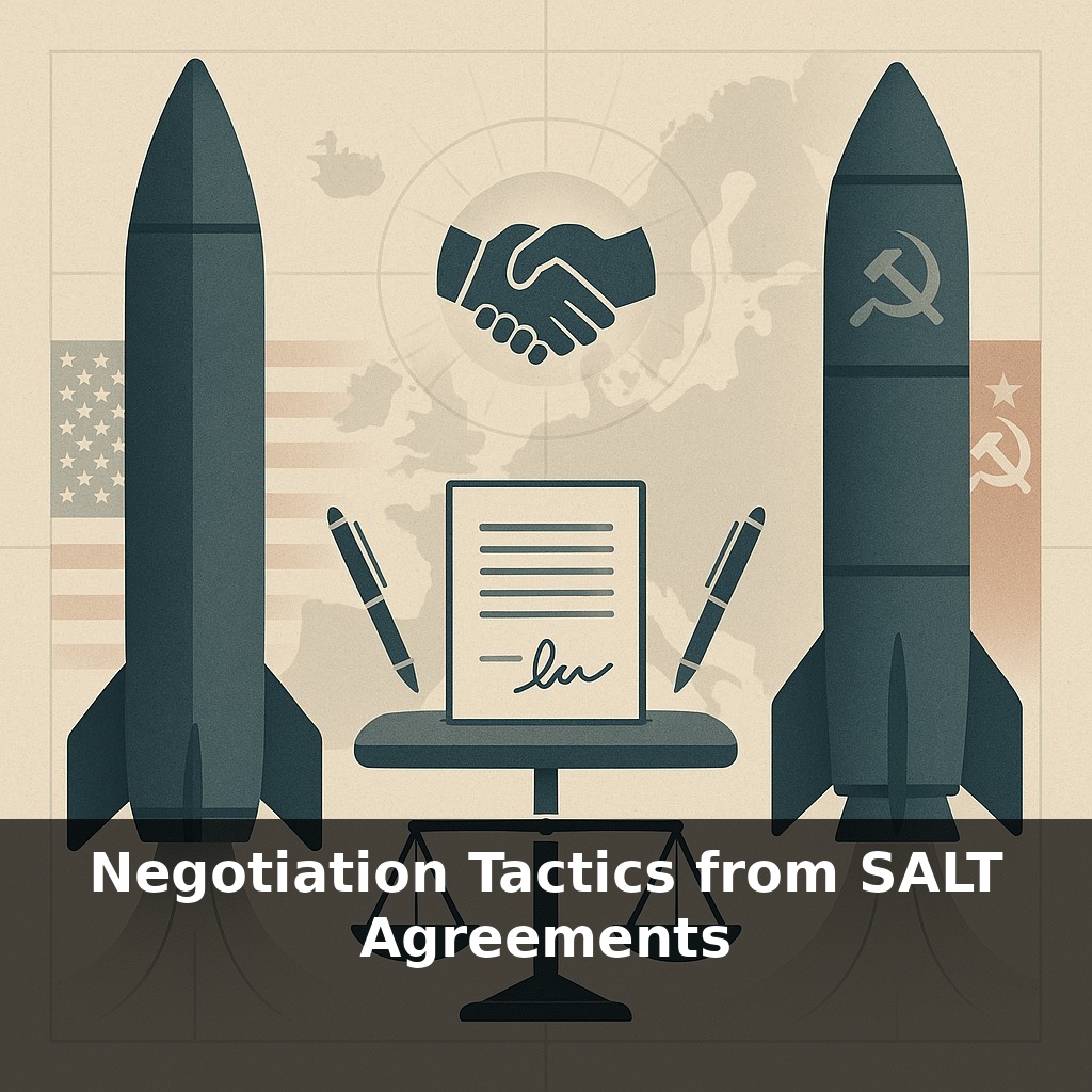 Negotiation Tactics from SALT Agreements