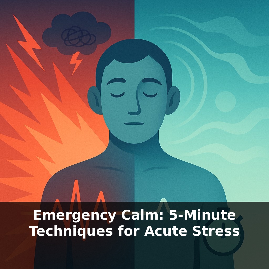 Emergency Calm: 5-Minute Techniques for Acute Stress