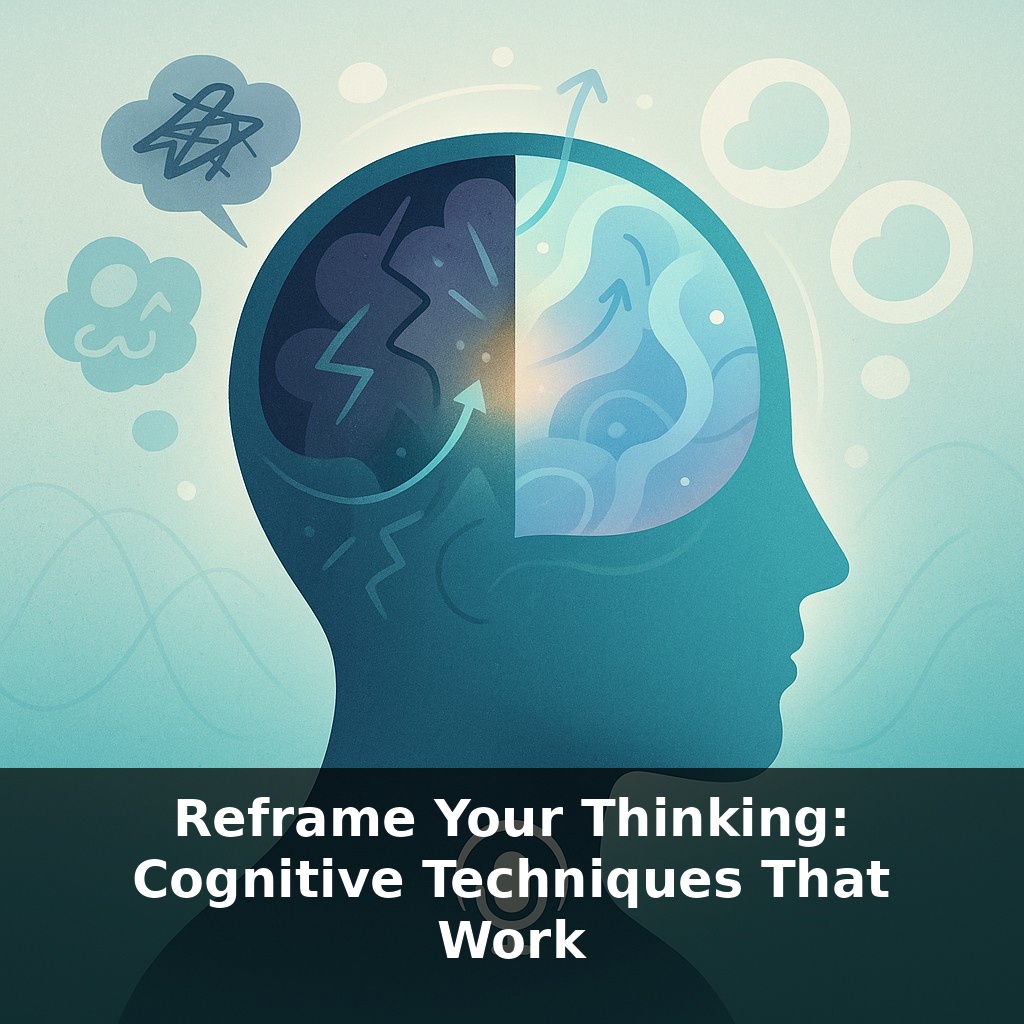 Reframe Your Thinking: Cognitive Techniques That Work