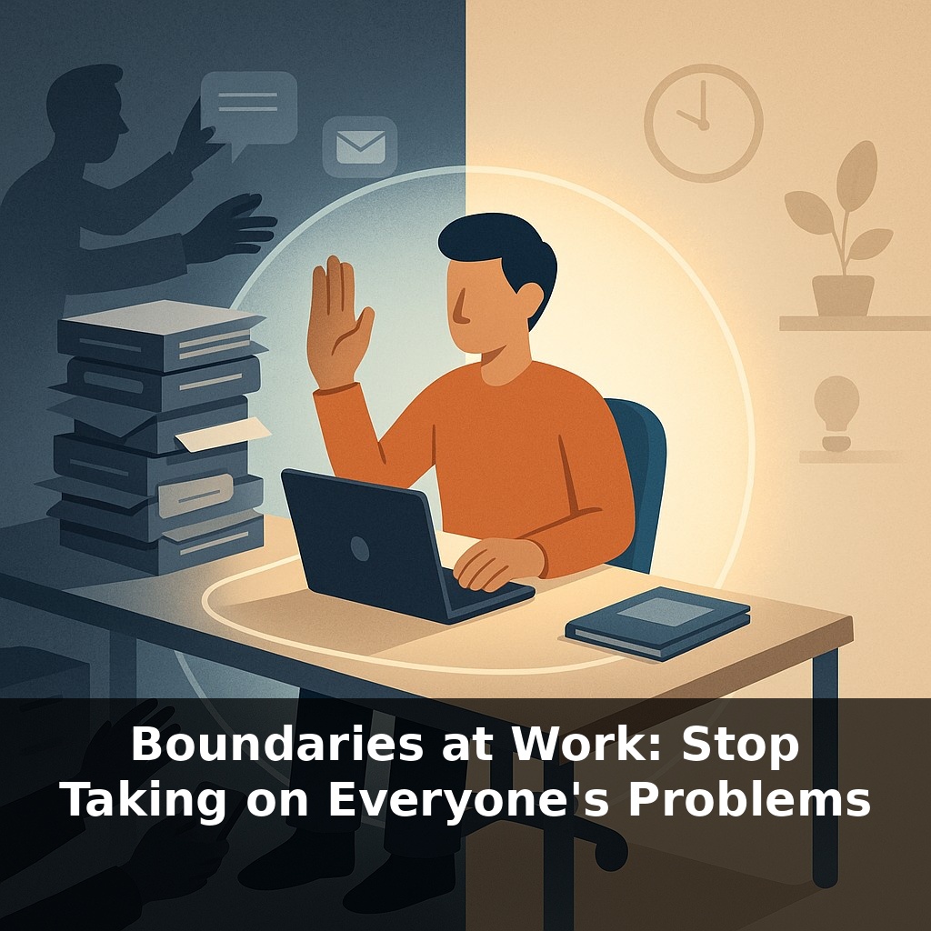Boundaries at Work: Stop Taking on Everyone's Problems