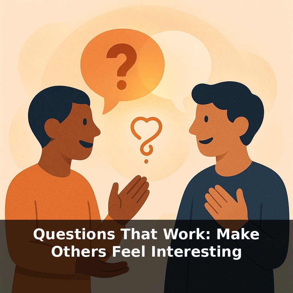 Questions That Work: Make Others Feel Interesting