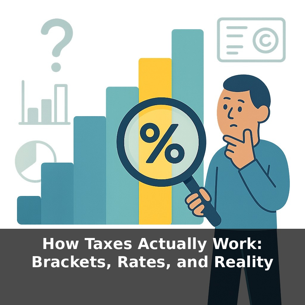How Taxes Actually Work: Brackets, Rates, and Reality