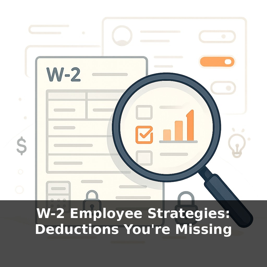 W-2 Employee Strategies: Deductions You're Missing