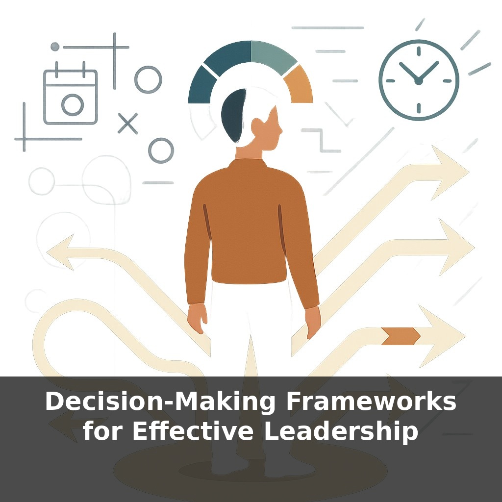 Decision-Making Frameworks for Effective Leadership