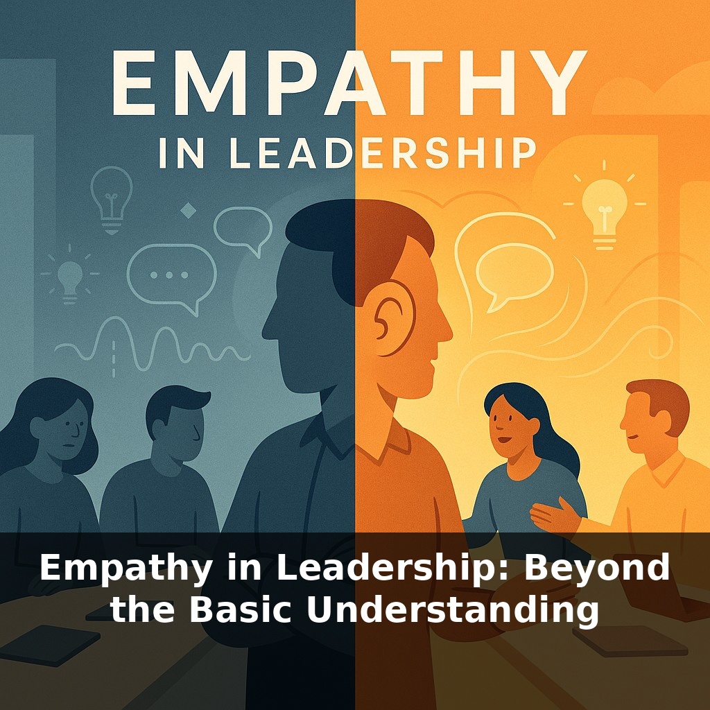Empathy in Leadership: Beyond the Basic Understanding
